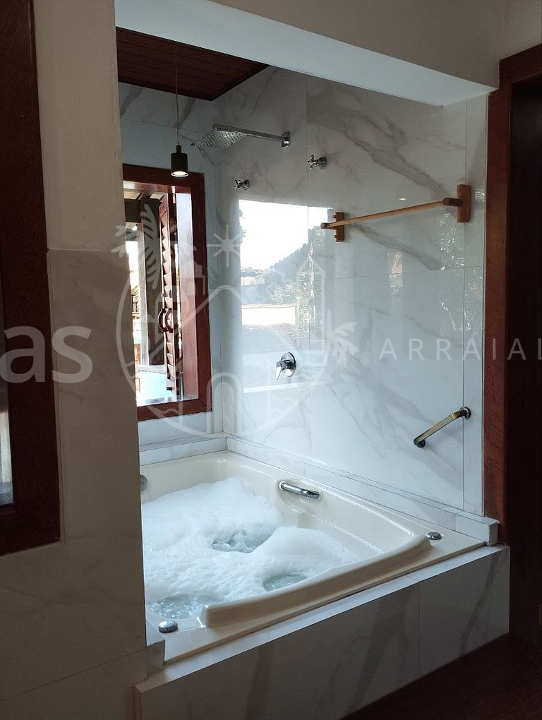 Casa Cacau - Seis quartos e maravilhoso jardim com piscina
