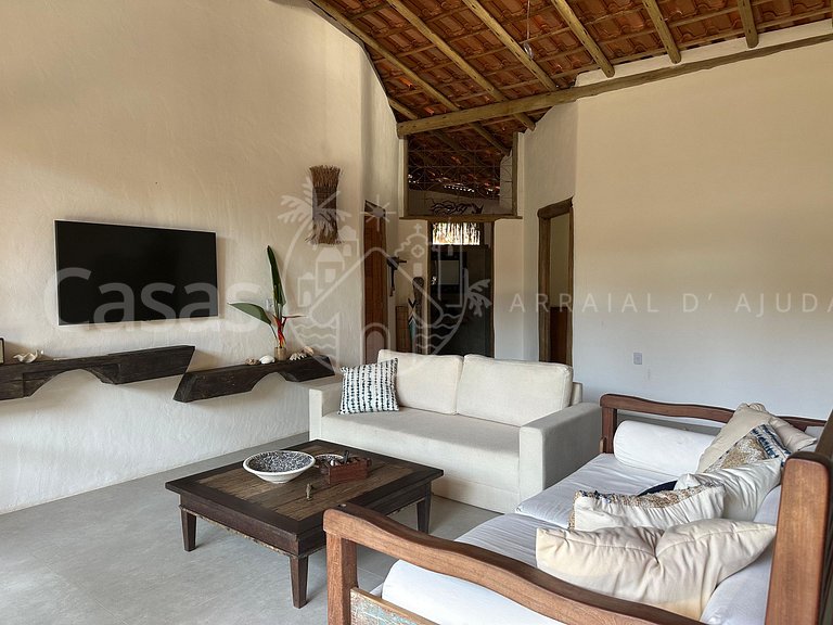 Casa Lunar - Piscina exclusiva e espaço beira mar