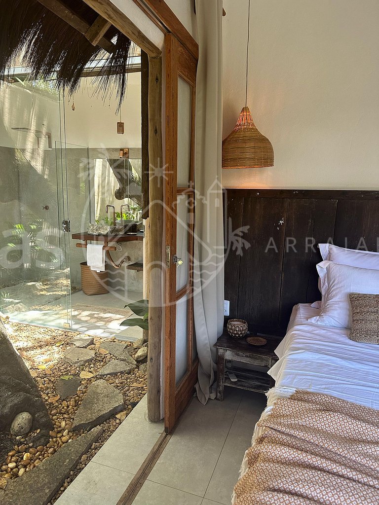 Casa Lunar - Piscina exclusiva e espaço beira mar