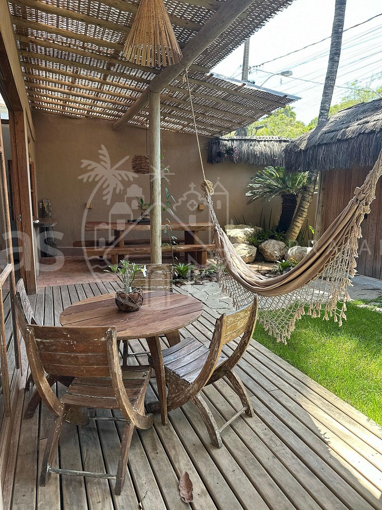 Casa Lunar - Piscina exclusiva e espaço beira mar