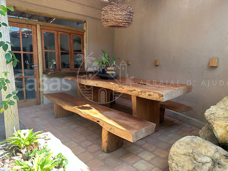 Casa Lunar - Piscina exclusiva e espaço beira mar