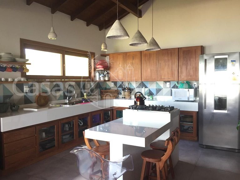 Casa Maravilha - A Beira mar em condominio com piscina