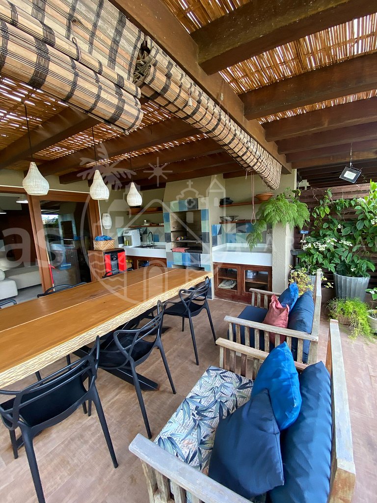 Casa Maravilha - A Beira mar em condominio com piscina