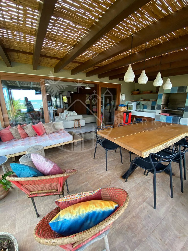 Casa Maravilha - A Beira mar em condominio com piscina