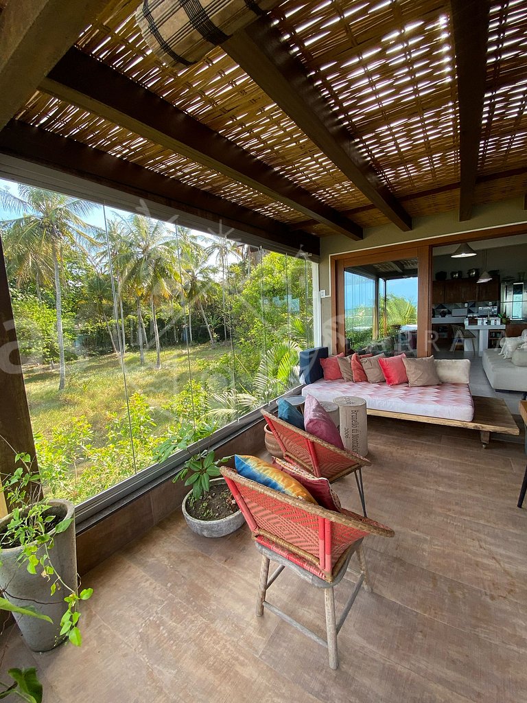 Casa Maravilha - A Beira mar em condominio com piscina