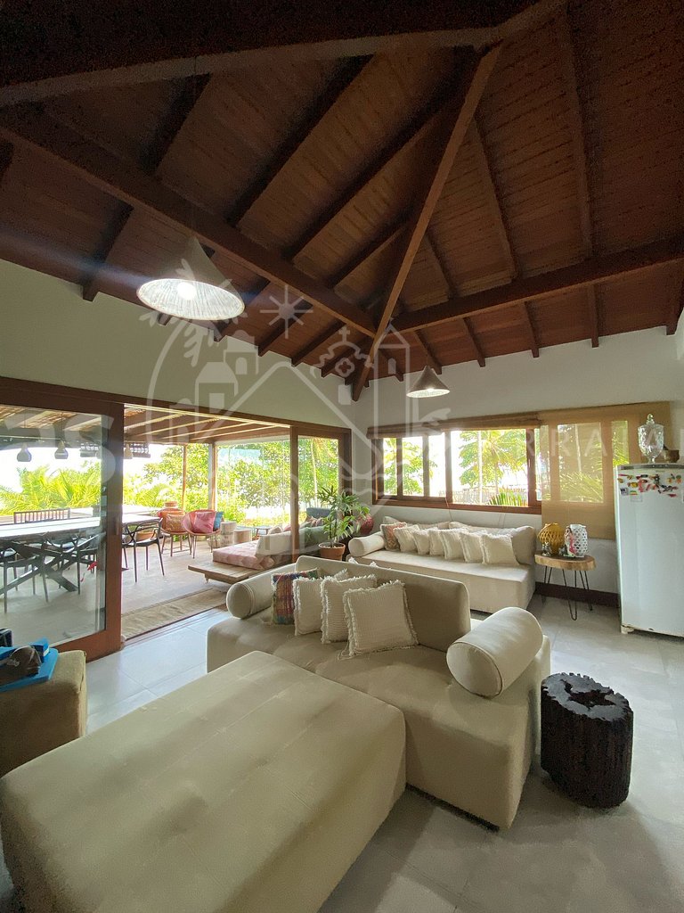 Casa Maravilha - A Beira mar em condominio com piscina