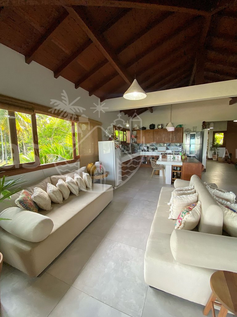 Casa Maravilha - A Beira mar em condominio com piscina