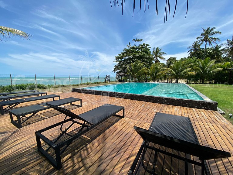 Casa Maravilha - A Beira mar em condominio com piscina