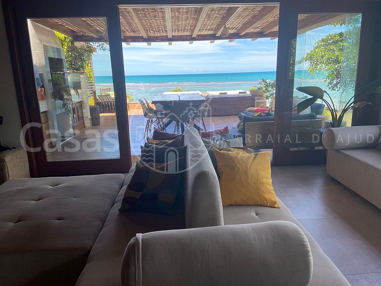 Casa Maravilha - A Beira mar em condominio com piscina