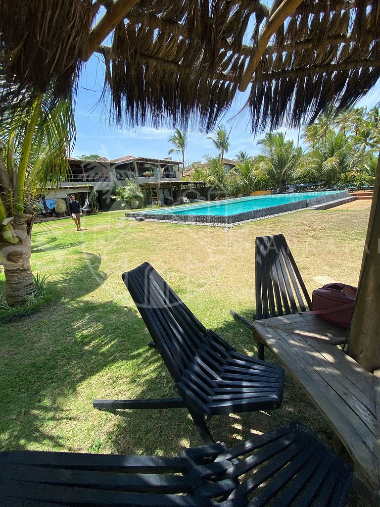 Casa Maravilha - A Beira mar em condominio com piscina