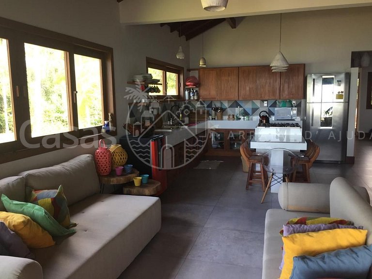 Casa Maravilha - A Beira mar em condominio com piscina