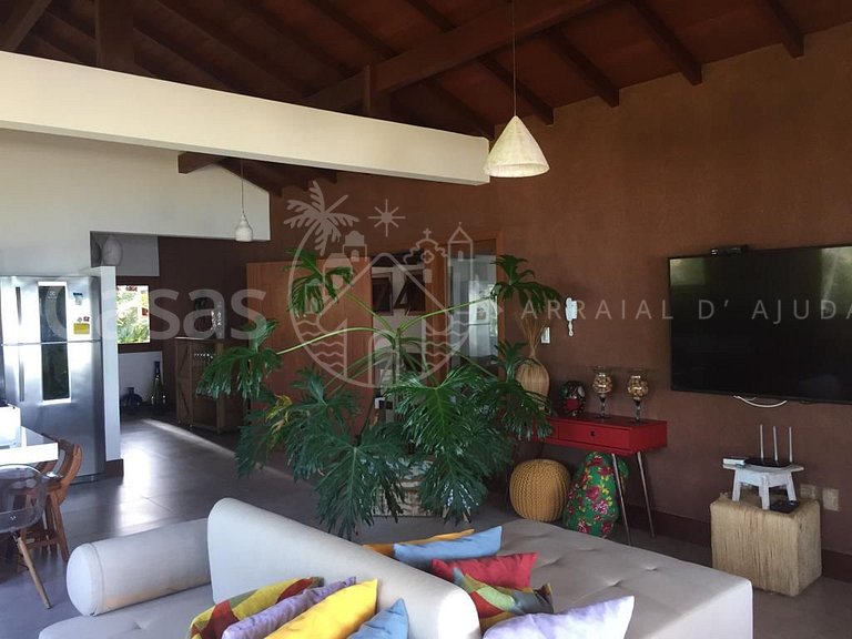 Casa Maravilha - A Beira mar em condominio com piscina