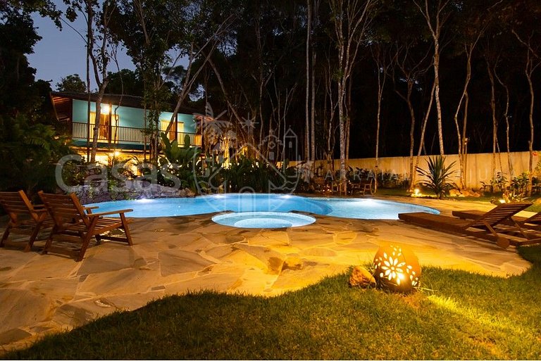 Casa Taípe - Conforto em ambiente agradável com piscina
