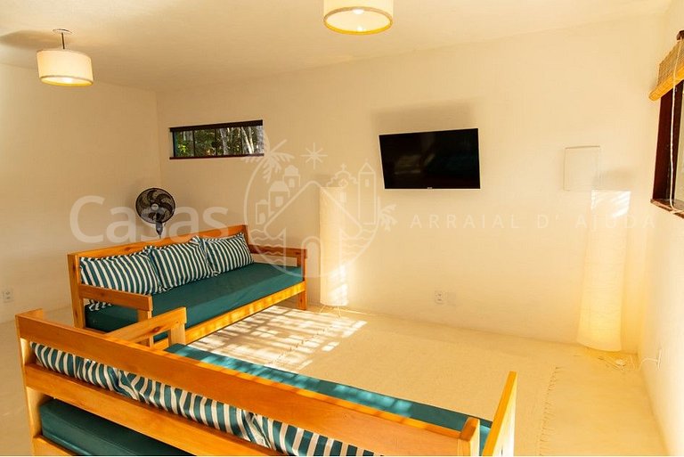 Casa Taípe - Conforto em ambiente agradável com piscina