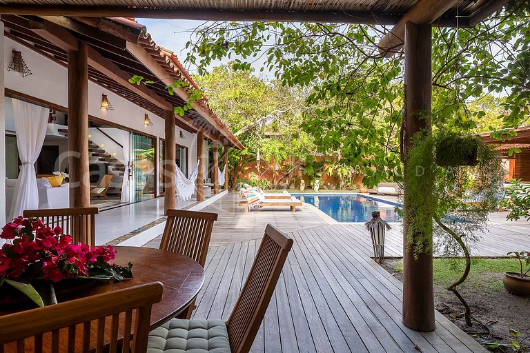 Casa Flor - Elegância e conforto pertinho da praia