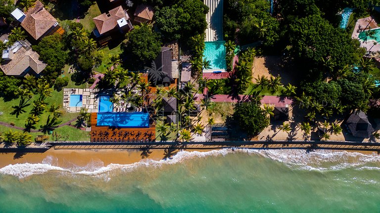 arraialdajuda, beira mar, praia, piscina, alto padrão, luxo