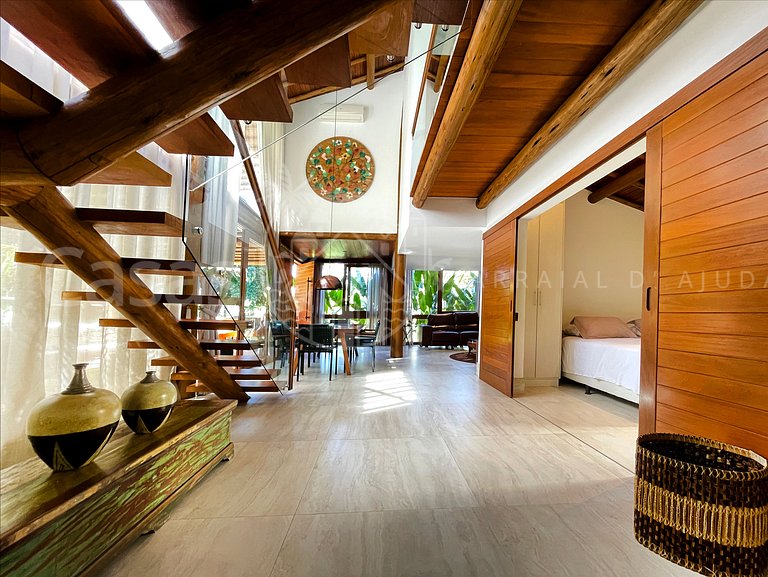 Casa Coral - Linda casa em condomínio com piscina a beira ma