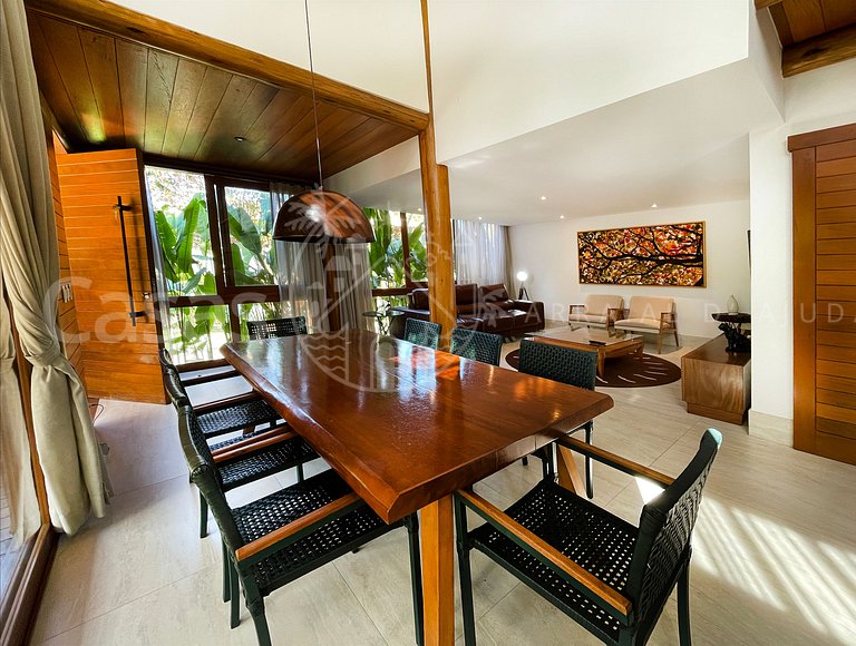 Casa Coral - Linda casa em condomínio com piscina a beira ma