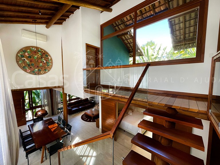 Casa Coral - Linda casa em condomínio com piscina a beira ma