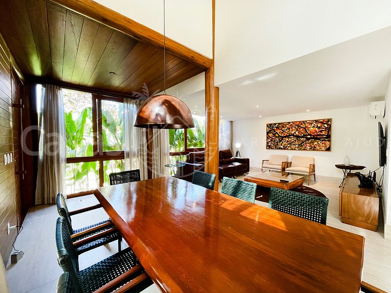 Casa Coral - Linda casa em condomínio com piscina a beira ma