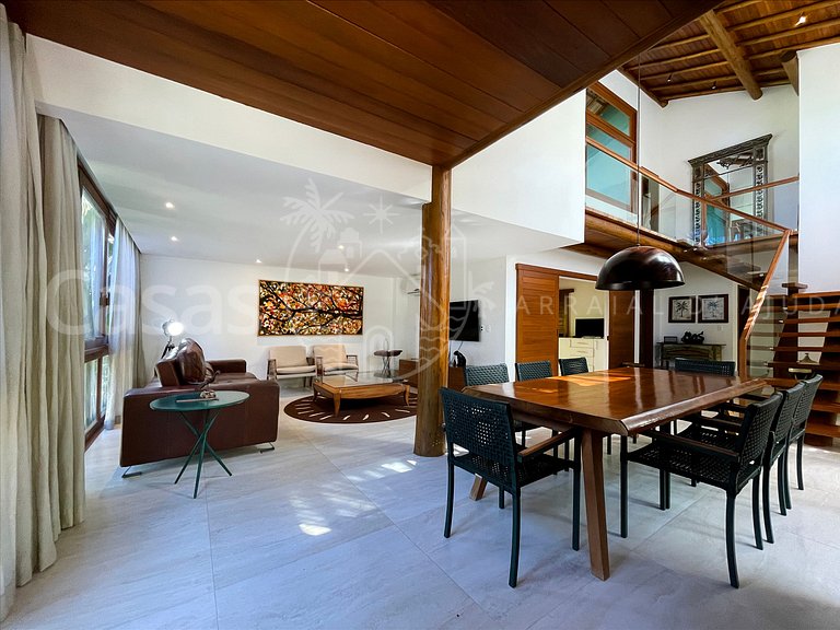 Casa Coral - Linda casa em condomínio com piscina a beira ma