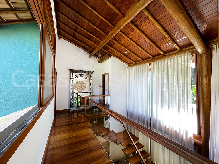 Casa Coral - Linda casa em condomínio com piscina a beira ma