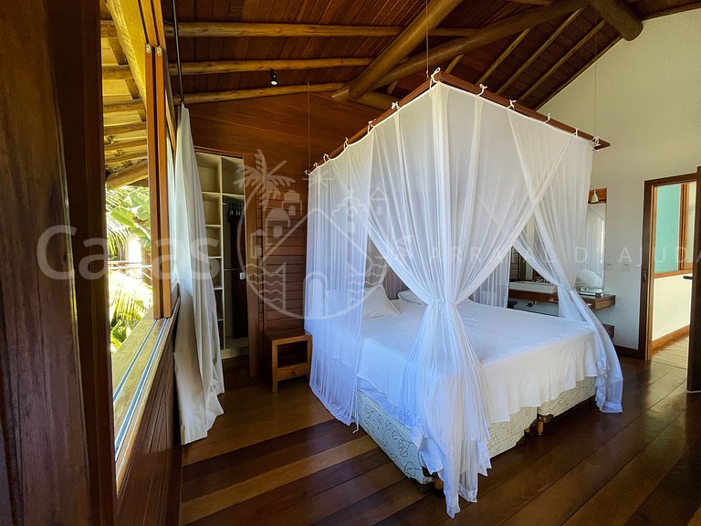 Casa Coral - Linda casa em condomínio com piscina a beira ma