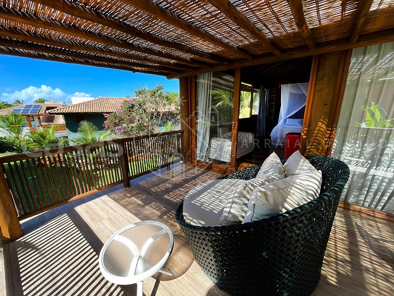 Casa Coral - Linda casa em condomínio com piscina a beira ma