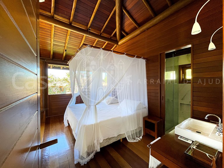 Casa Coral - Linda casa em condomínio com piscina a beira ma