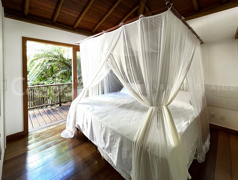 Casa Coral - Linda casa em condomínio com piscina a beira ma