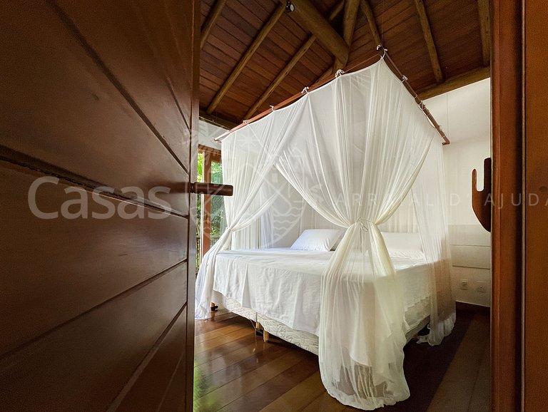 Casa Coral - Linda casa em condomínio com piscina a beira ma