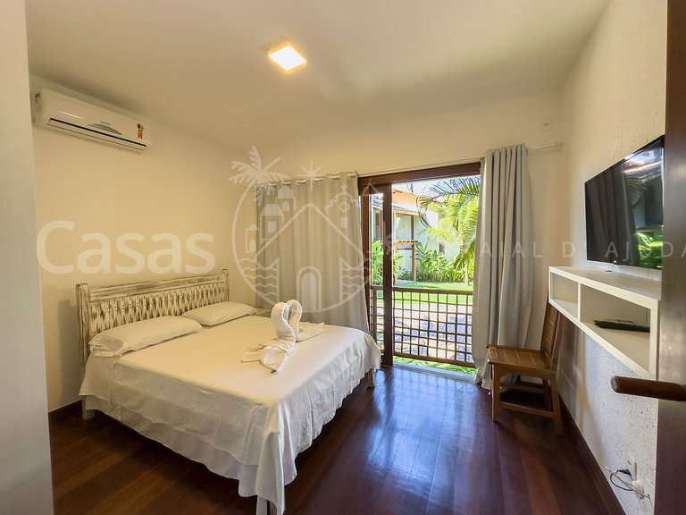 Casa Azul Solar - Casa em condomínio à beira mar
