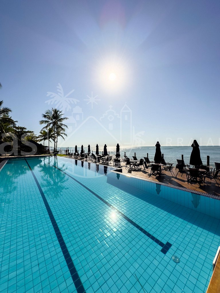 Casa Azul Solar - Casa em condomínio à beira mar