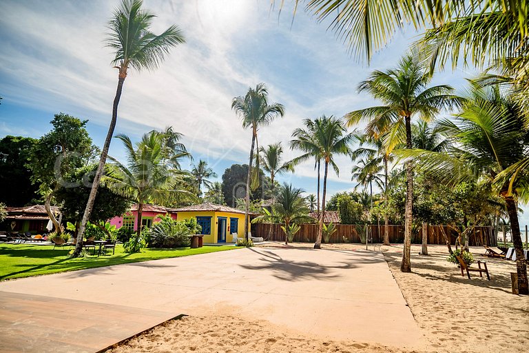Villa Mare - A Beira mar com 11 quartos em Arraial d'Ajuda