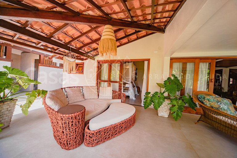 Villa Mare - A Beira mar com 11 quartos em Arraial d'Ajuda