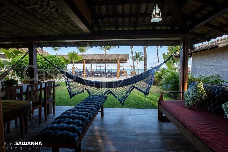 Casa Girassol - Casa com vista mar em condominio à beira mar