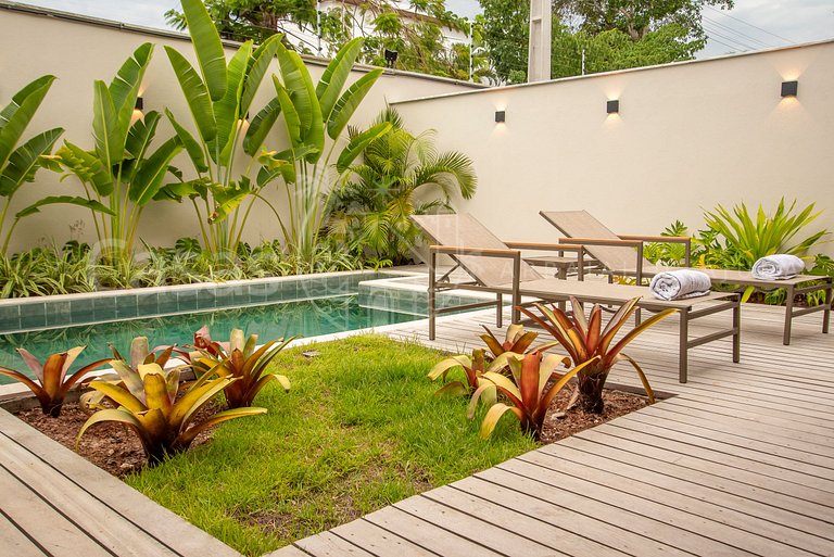 Casa Alegria - Conforto em condomínio com piscina exclusiva