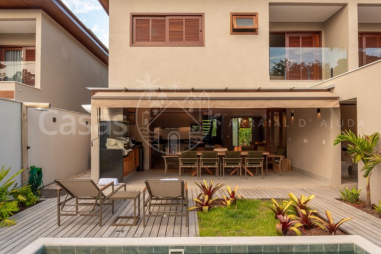 Casa Alegria - Conforto em condomínio com piscina exclusiva