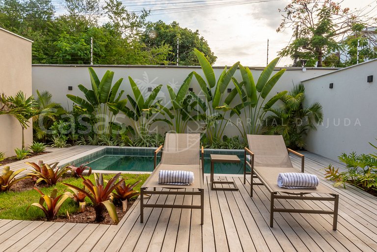 Casa Alegria - Conforto em condomínio com piscina exclusiva