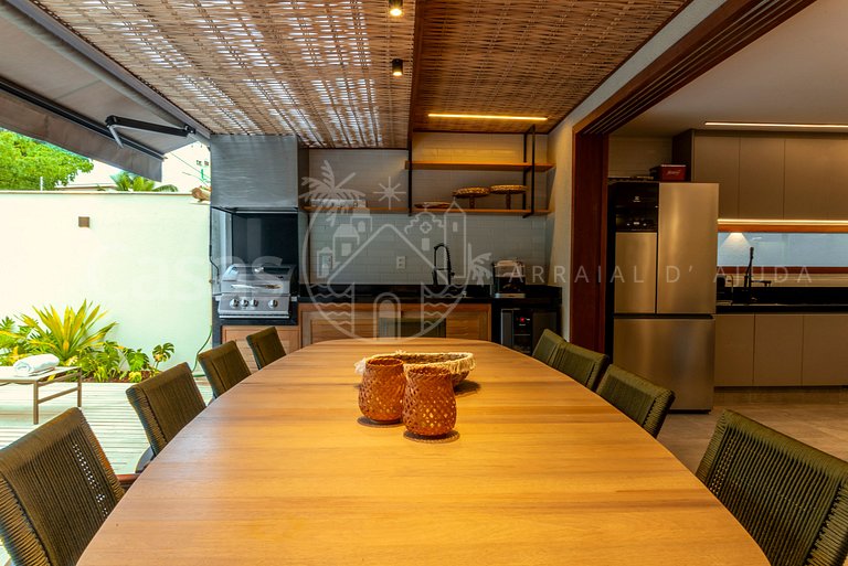 Casa Alegria - Conforto em condomínio com piscina exclusiva