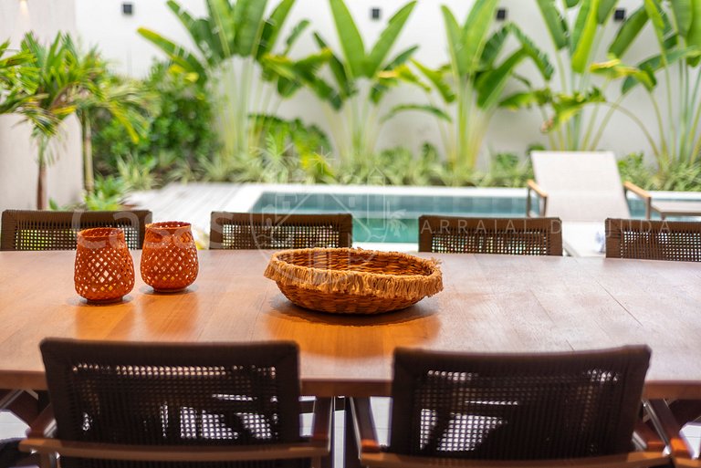Casa Alegria - Conforto em condomínio com piscina exclusiva