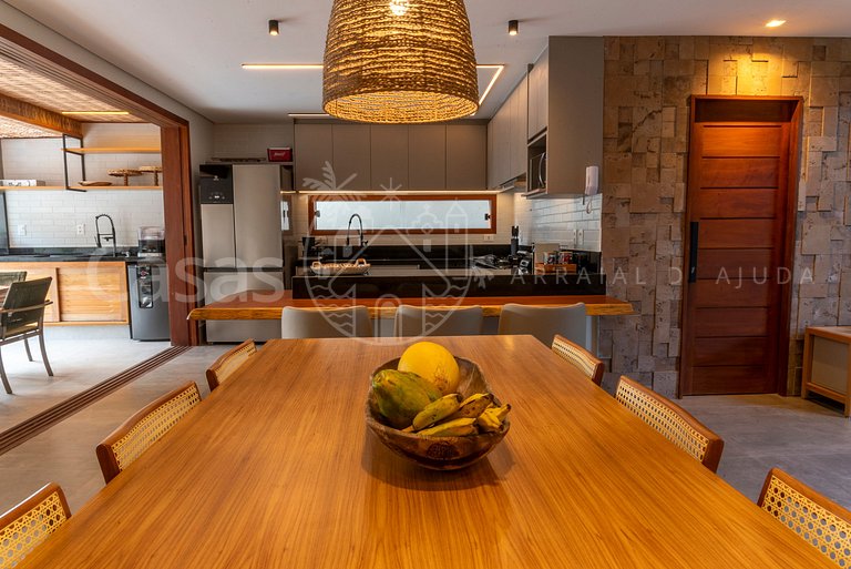 Casa Alegria - Conforto em condomínio com piscina exclusiva