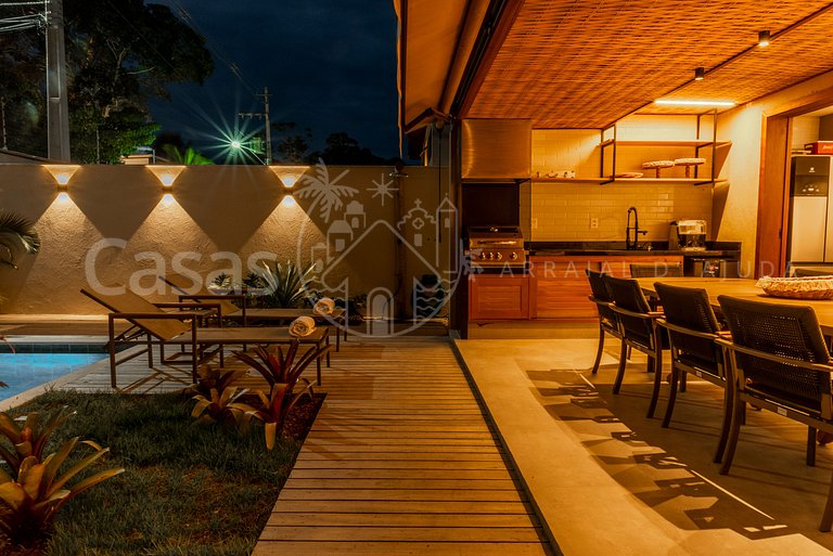Casa Alegria - Conforto em condomínio com piscina exclusiva