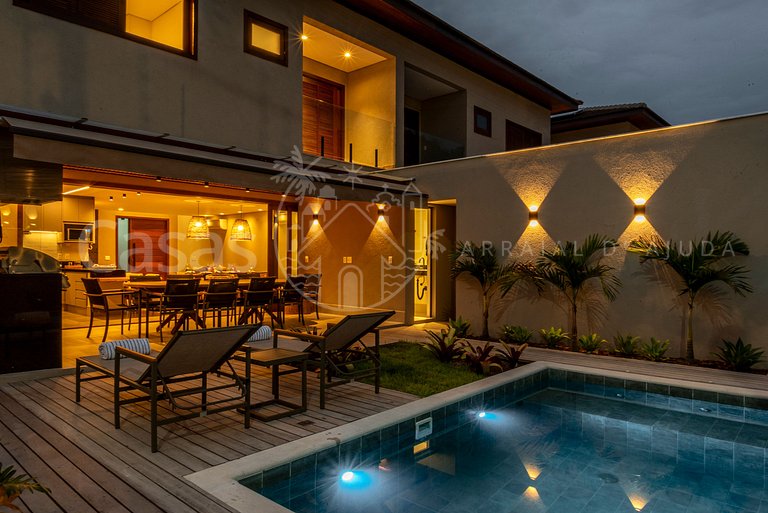 Casa Alegria - Conforto em condomínio com piscina exclusiva