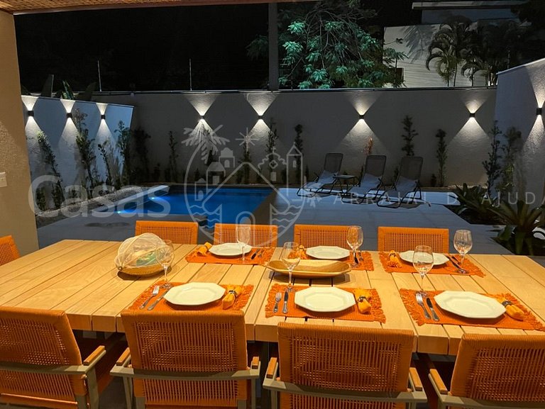 Casa Maravilha - Piscina exclusiva pertinho da praia