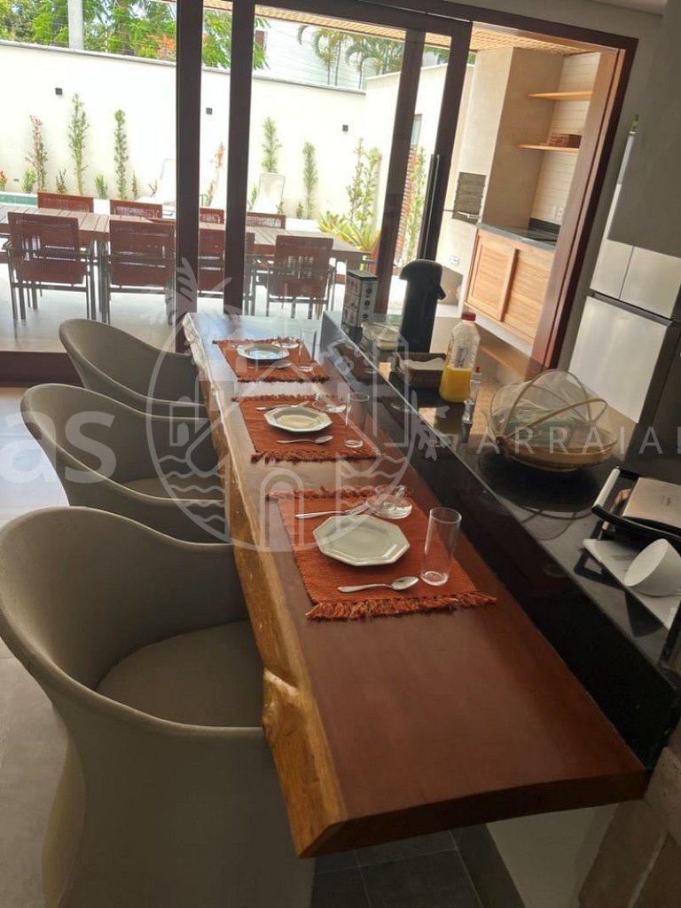 Casa Maravilha - Piscina exclusiva pertinho da praia