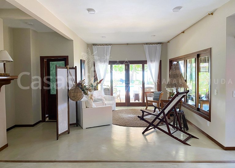 Casa Água de Coco - Piscina exclusiva à beira-mar