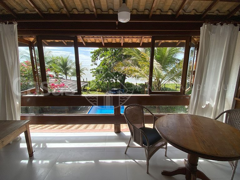 Casa Água de Coco - Piscina exclusiva à beira-mar
