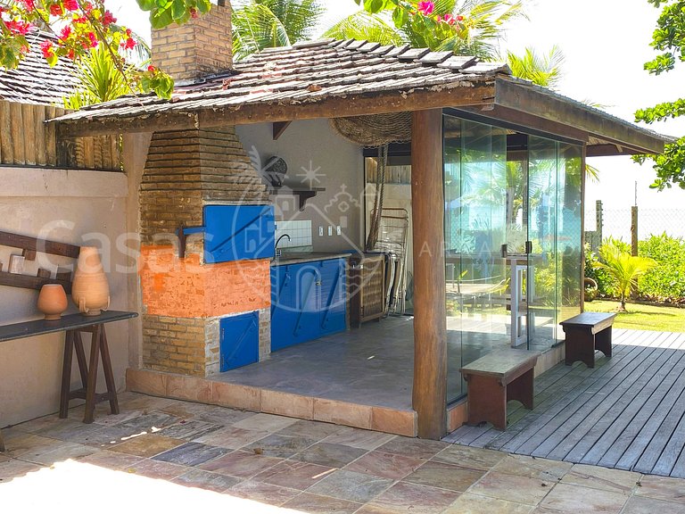 Casa Água de Coco - Piscina exclusiva à beira-mar