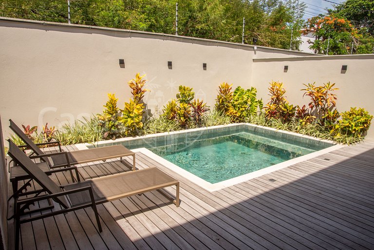 Casa Cocar - Piscina exclusiva em condomínio próximo à praia